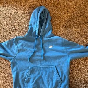Baby Blue Nike Hoodie